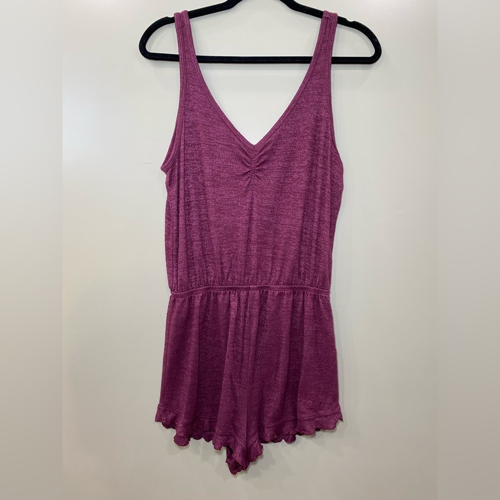 Gilly Hicks V-Neck Cozy Romper M